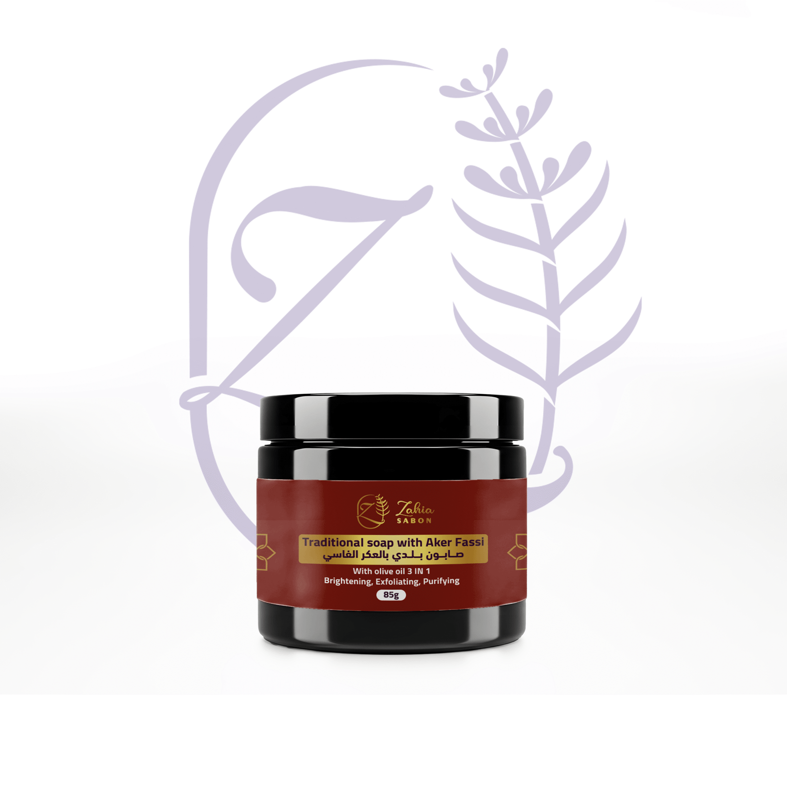 Savon noir avec l'Akir Fassi | صابون بلدي بالعكر الفاسي